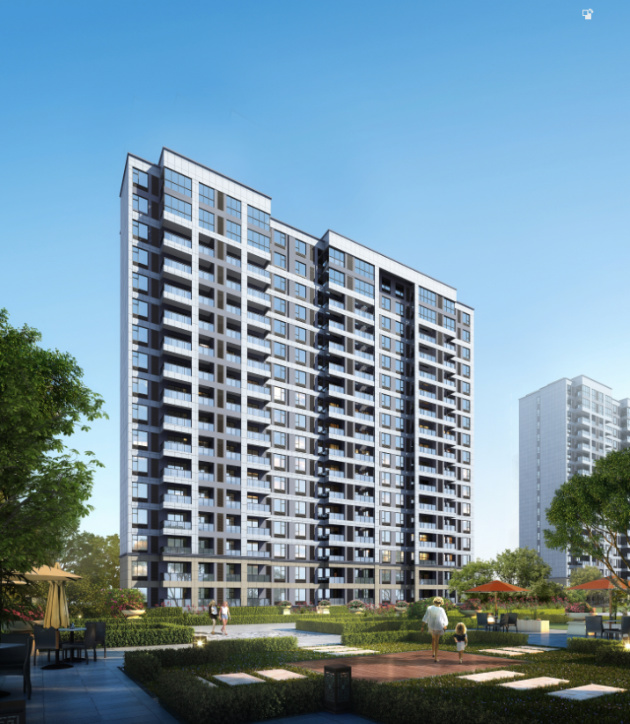 金輝地產(chǎn)項(xiàng)目金輝觀瀾云著效果圖